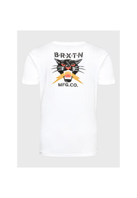 Brixton Тишърт Sparks 16861 Бял Regular Fit - Pepit.bg