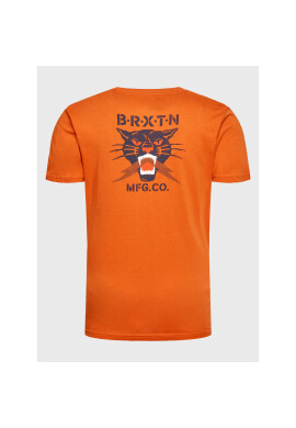 Brixton Тишърт Sparks 16861 Оранжев Regular Fit - Pepit.bg