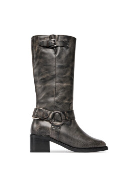 Bronx Ботуши High boots 14291-A Черен - Pepit.bg
