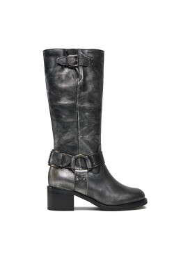 Bronx Ботуши High boots 14291-M Черен - Pepit.bg
