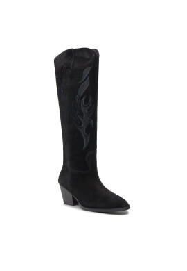 Bronx Ботуши High boots 14297-C Черен - Pepit.bg