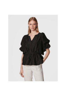 Bruuns Bazaar Блуза Cyclamen Chantal BBW3061 Черен Regular Fit - Pepit.bg