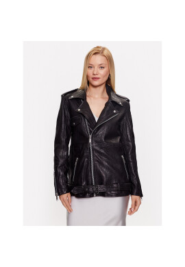 Bruuns Bazaar Кожено яке Inaya BBW3378 Черен Oversize - Pepit.bg