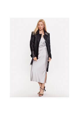 Bruuns Bazaar Кожено яке Inaya BBW3378 Черен Oversize - Pepit.bg