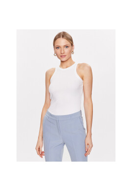 Bruuns Bazaar Мъжки топ Katy Rib BBW2378 Бял Slim Fit - Pepit.bg