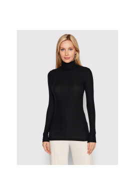 Bruuns Bazaar Поло Angela Roll BBW1070 Черен Slim Fit - Pepit.bg