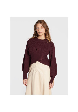 Bruuns Bazaar Пуловер Irina BBW3027 Бордо Regular Fit - Pepit.bg