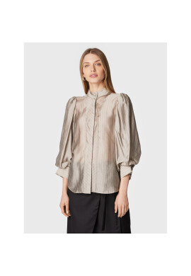Bruuns Bazaar Риза Calendula Lene BBW3086 Сив Regular Fit - Pepit.bg
