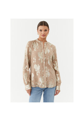 Bruuns Bazaar Риза Corinnas BBW3597 Бежов Regular Fit - Pepit.bg