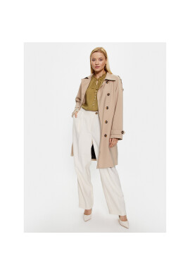 Bruuns Bazaar Тренч Adelena BBW3473 Зелен Regular Fit - Pepit.bg