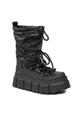 Buffalo Боти Ava Puffer Boot BN1622341 Черен - Pepit.bg