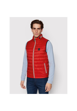 Bugatti Елек 170100 11220 Червен Regular Fit - Pepit.bg