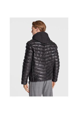 Bugatti Кожено яке 222 047 Черен Regular Fit - Pepit.bg