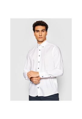 Bugatti Риза 9350 88800 Бял Relaxed Fit - Pepit.bg