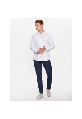 Bugatti Риза 9750 38521 Бял Slim Fit - Pepit.bg