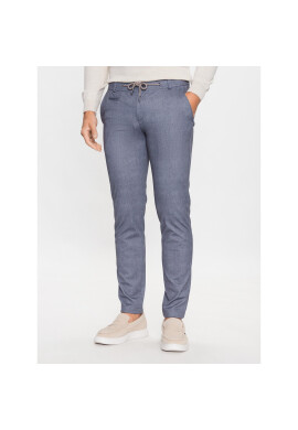 Bugatti Текстилни панталони 4036 36860 Син Slim Fit - Pepit.bg