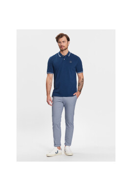 Bugatti Текстилни панталони 4890 36306 Син Slim Fit - Pepit.bg