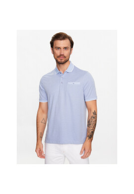 Bugatti Тениска с яка и копчета 8151 35091 Син Regular Fit - Pepit.bg