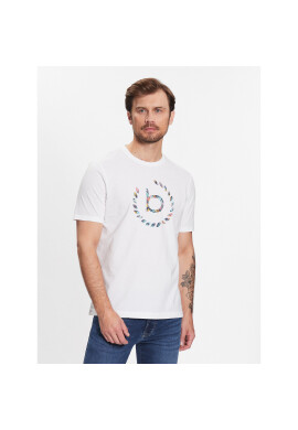 Bugatti Тишърт 8350 35044 Бял Regular Fit - Pepit.bg