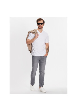 Bugatti Тишърт 8450 35190 Бял Slim Fit - Pepit.bg