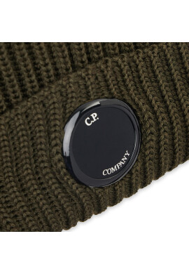 C.P. Company Шапка 13CMAC272A005509A Зелен - Pepit.bg