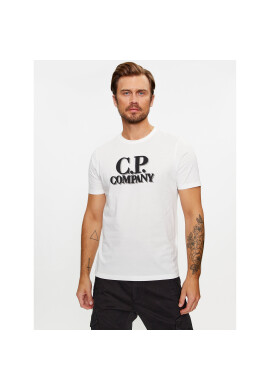 C.P. Company Тишърт 15CMTS238A 005100W Бял Regular Fit - Pepit.bg