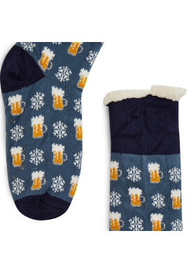 Cabaïa Чорапи дълги мъжки Biere Noel SOKFW2122 Син - Pepit.bg