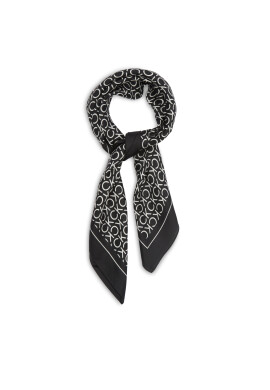 Calvin Klein Бандана Silk Monogram Bandana 70X70 K60K611413 Черен - Pepit.bg