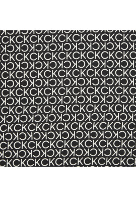 Calvin Klein Бандана Silk Monogram Bandana 70X70 K60K611413 Черен - Pepit.bg