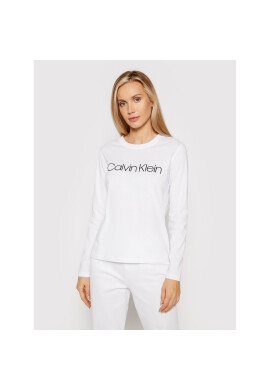 Calvin Klein Блуза Core Logo K20K203024 Бял Regular Fit - Pepit.bg