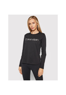 Calvin Klein Блуза Core Logo K20K203024 Черен Regular Fit - Pepit.bg