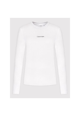 Calvin Klein Блуза Mini K20K203455 Бял Slim Fit - Pepit.bg