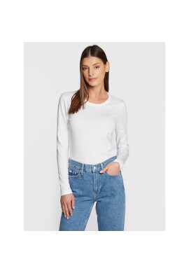 Calvin Klein Блуза Smooth K20K205337 Бял Regular Fit - Pepit.bg