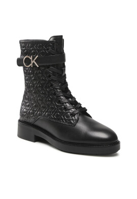 Calvin Klein Боти Combat Boot HW0HW01525 Черен - Pepit.bg