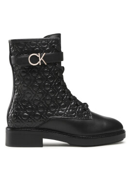 Calvin Klein Боти Combat Boot HW0HW01525 Черен - Pepit.bg