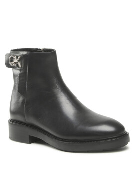 Calvin Klein Боти Rubber Sole Ankle Boot HW0HW01258 Черен - Pepit.bg