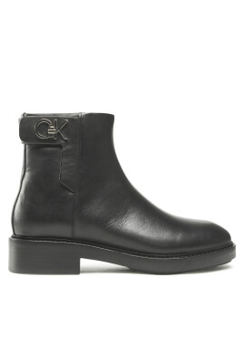 Calvin Klein Боти Rubber Sole Ankle Boot HW0HW01258 Черен - Pepit.bg
