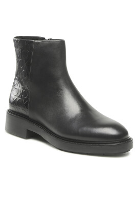 Calvin Klein Боти Rubber Sole Ankle Boot HW0HW01276 Черен - Pepit.bg