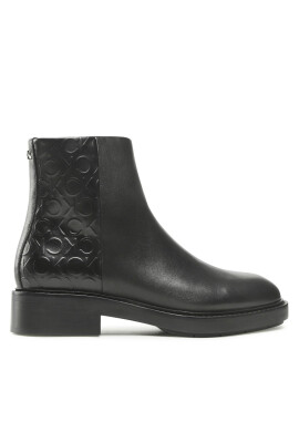 Calvin Klein Боти Rubber Sole Ankle Boot HW0HW01276 Черен - Pepit.bg