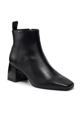 Calvin Klein Боти Squared Ankle Boot 55 HW0HW00586 Черен - Pepit.bg