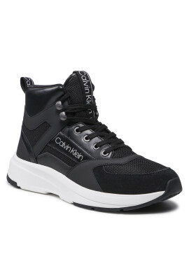 Calvin Klein Ботуши Hybrid Boot Mix HM0HM00295 Черен - Pepit.bg