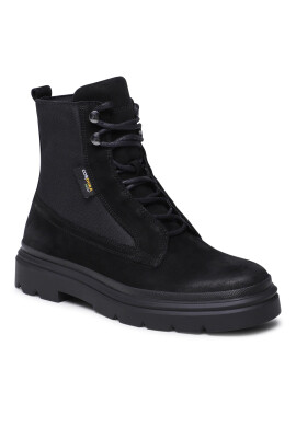 Calvin Klein Ботуши Lace Up Boot Mix HM0HM00942 Черен - Pepit.bg