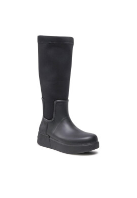 Calvin Klein Ботуши Rain Boot Wedge High HW0HW01264 Черен - Pepit.bg
