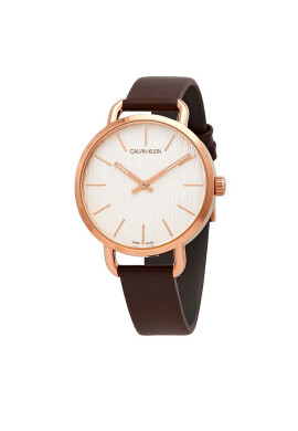 Calvin Klein Часовник Even K7B236G6 Кафяв - Pepit.bg