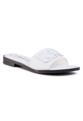Calvin Klein Чехли Ty B4E8842 Бял - Pepit.bg