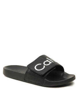 Calvin Klein Чехли Adj Pool Slide Pu M0HM00957 Черен - Pepit.bg