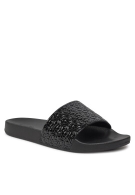 Calvin Klein Чехли Pool Slide Mono HM0HM01456 Черен - Pepit.bg