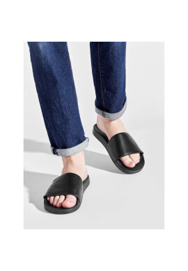 Calvin Klein Чехли Pool Slide Pu Mono HM0HM00815 Черен - Pepit.bg