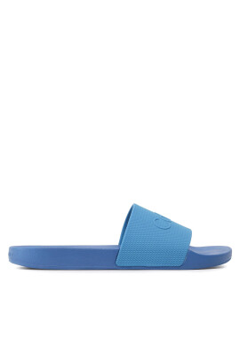 Calvin Klein Чехли Pool Slide Rubber HM0HM00636 Син - Pepit.bg