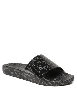 Calvin Klein Чехли Pool Slide Rubber HM0HM01062 Черен - Pepit.bg